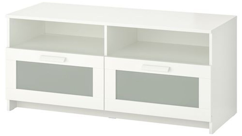 BRIMNES tv sehpası, 120x53 cm beyaz