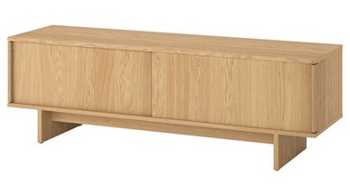 STOCKHOLM 2025 tv sehpası, 179x42x56 cm meşe kaplama