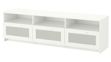 BRIMNES tv sehpası, 180x53 cm beyaz