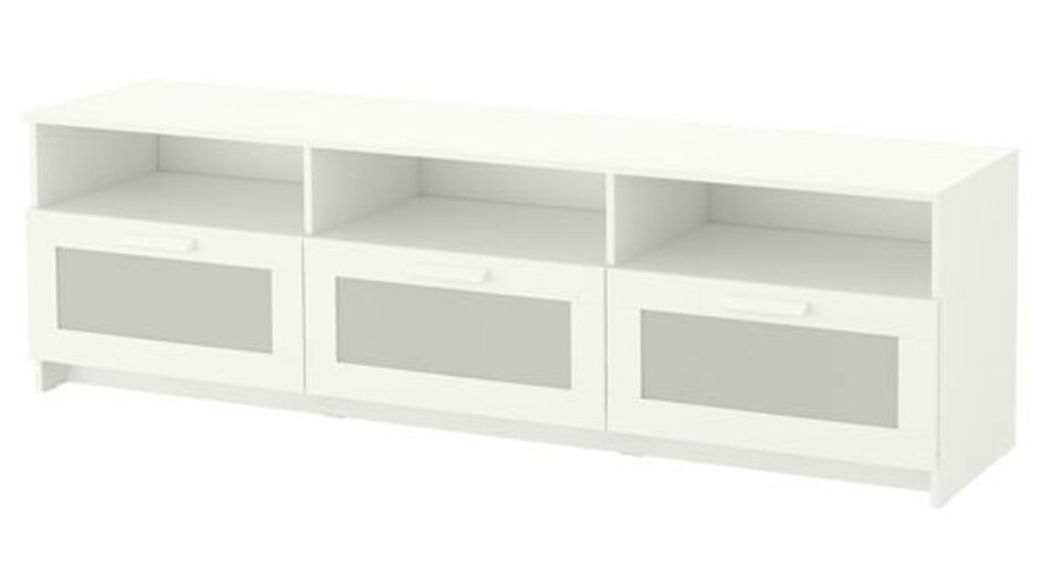 BRIMNES tv sehpası, 180x53 cm beyaz