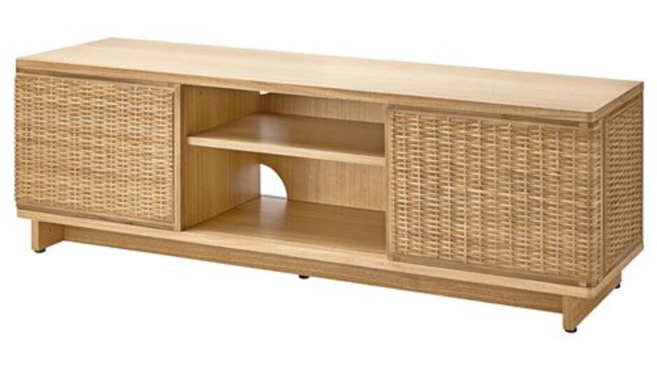 FRYKSÅS tv sehpası, 157x41x49 cm rattan FRYKSÅS tv sehpası, 157x41x49 cm rattan