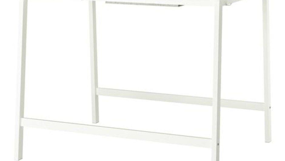 MITTZON çalışma masası, 140x108 cm beyaz MITTZON çalışma masası, 140x108 cm beyaz