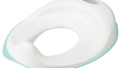 TOSSIG klozet adaptörü beyaz-turkuaz