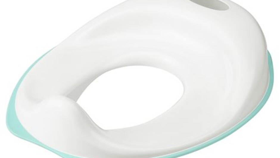 TOSSIG klozet adaptörü beyaz-turkuaz