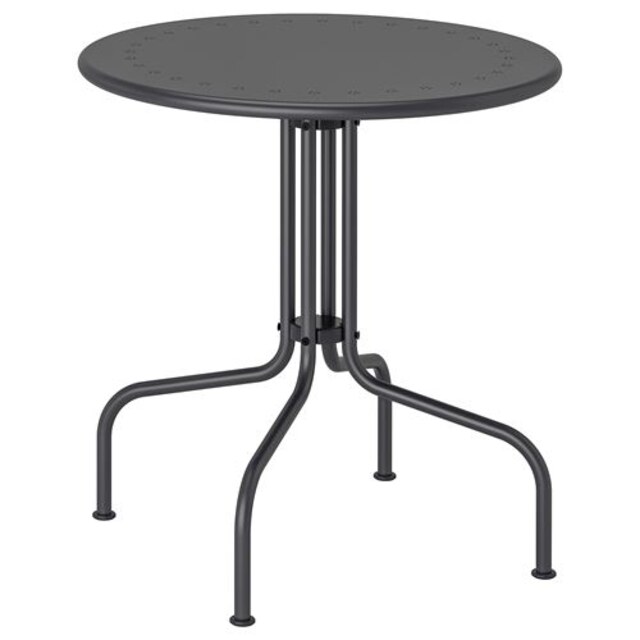LÄCKÖ balkon masası, 70 cm gri