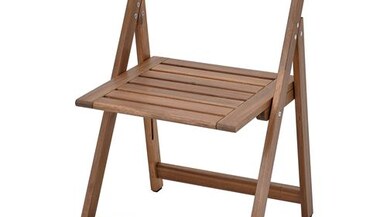 NÄMMARÖ katlanabilir sandalye açık kahverengi