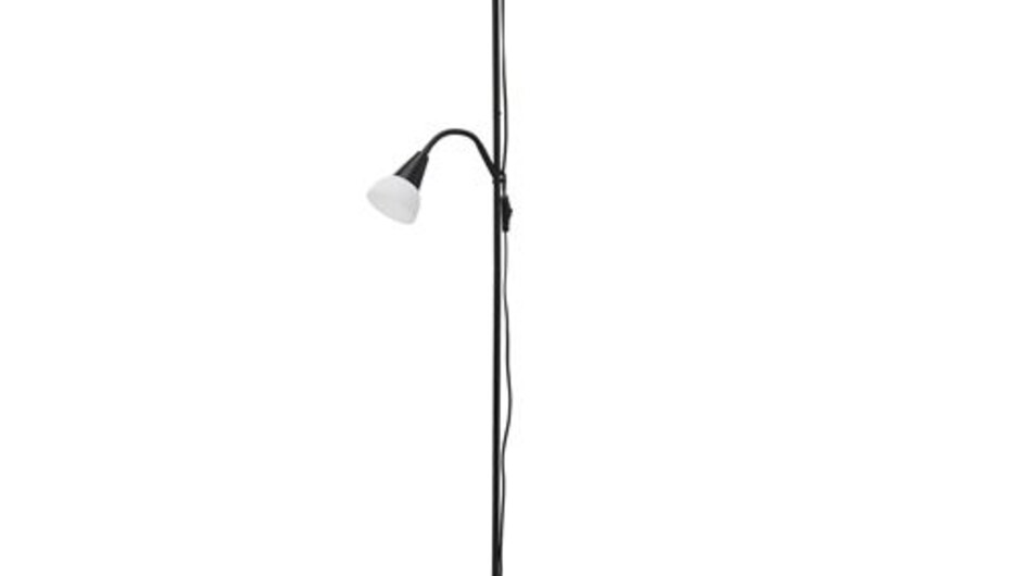 TÅGARP yer ve okuma lambası, 178 cm siyah-beyaz
